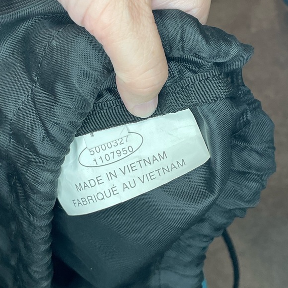 Reebok black and blue drawstring bag - Picture 5 of 10